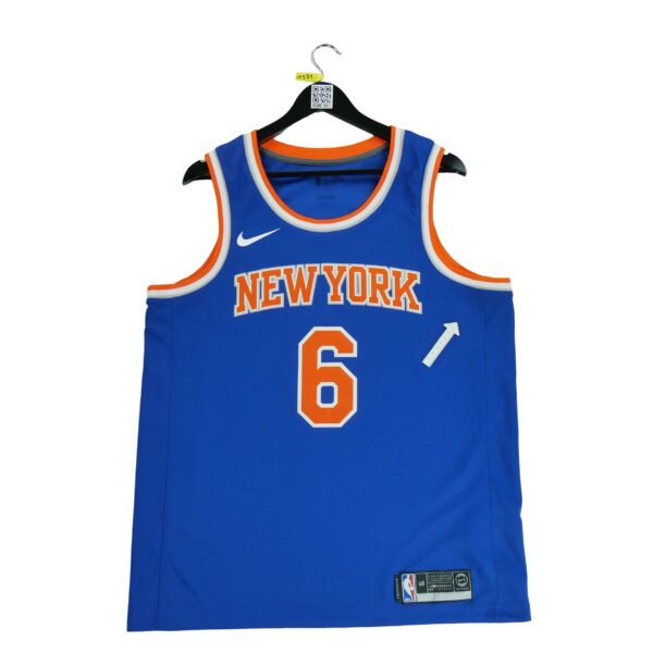 Maillot sans manches homme bleu Nike Equipe New York Knicks