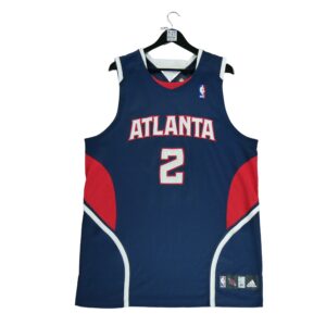 Maillot sans manches homme marine Adidas Equipe Hawks dAtlanta QWE3593