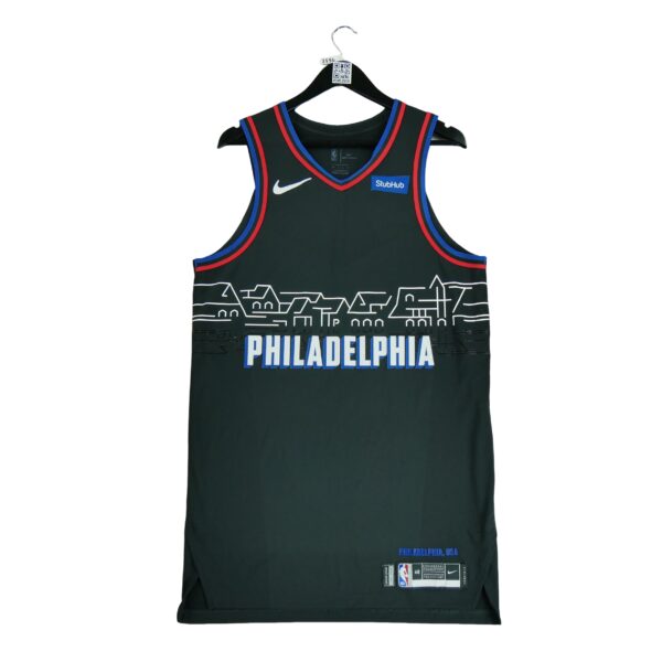 Maillot sans manches homme noir Nike Equipe Philadelphie 76ers Sixers