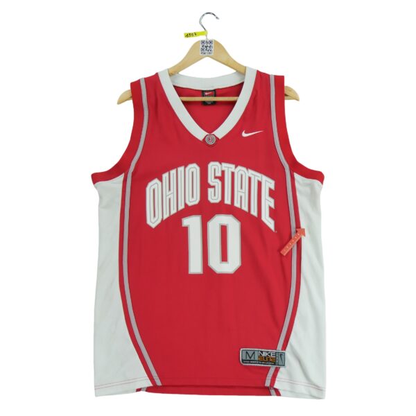 Maillot sans manches homme rouge Nike Equipe Ohio State QWE1367