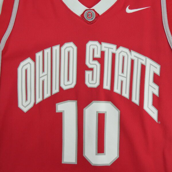 Maillot sans manches homme rouge Nike Equipe Ohio State QWE1367