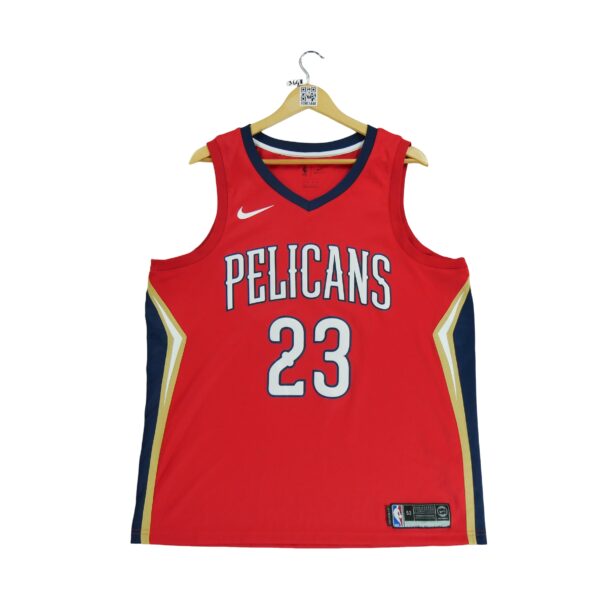 Maillot sans manches homme rouge Nike Equipe Pelicans de La Nouvelle Orleans