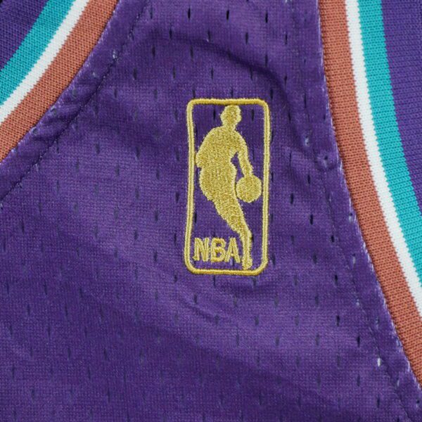 Maillot sans manches homme violet Mitchell and Ness Equipe Utah Jazz QWE0130