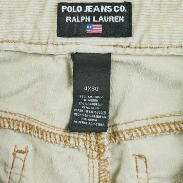 Pantalon classiques femme beige Polo Ralph Lauren QWE3057