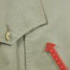 Parka homme manches longues beige Dior Col Harrington QWE2156