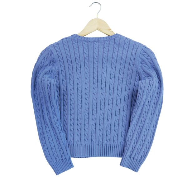 Pull enfant manches longues violet Polo Ralph Lauren Col Rond