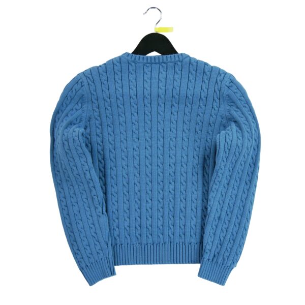 Pull femme manches longues bleu Polo Ralph Lauren Col Rond