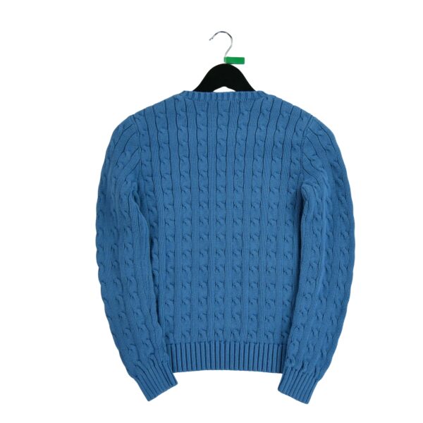 Pull femme manches longues bleu Polo Ralph Lauren Col Rond