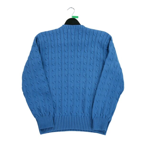 Pull femme manches longues bleu Polo Ralph Lauren Col Rond QWE0417