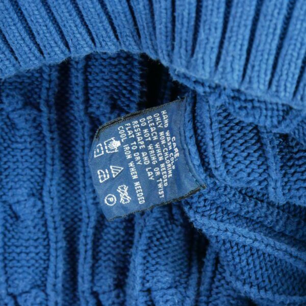 Pull femme manches longues bleu Polo Ralph Lauren Col Rond QWE3741