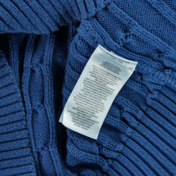 Pull femme manches longues bleu Polo Ralph Lauren Col V