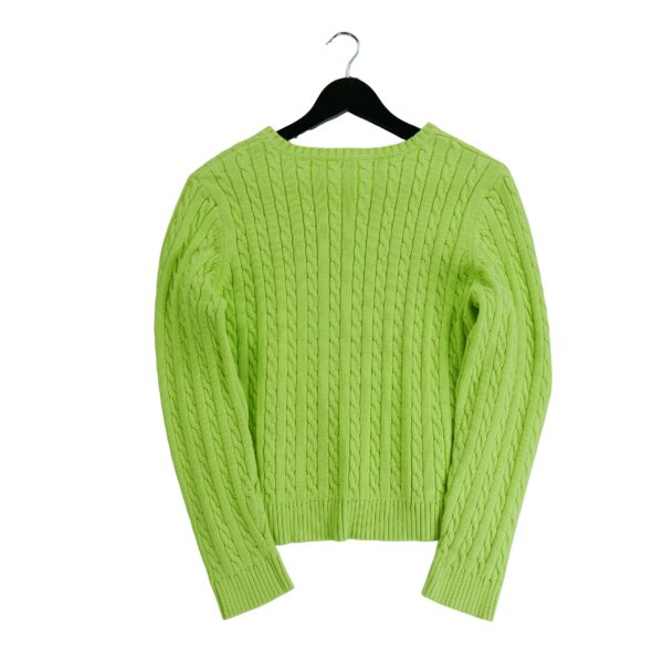 Pull femme manches longues jaune Polo Ralph Lauren Col Rond