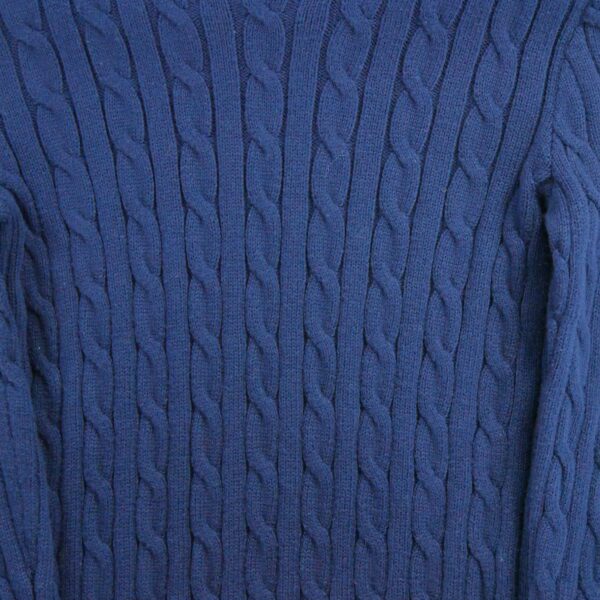 Pull femme manches longues marine Polo Ralph Lauren Col Rond