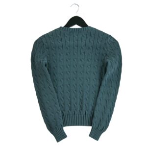 Pull femme manches longues marine Polo Ralph Lauren Col Rond QWE3380