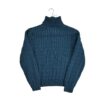 Pull femme manches longues marine Polo Ralph Lauren Col Roule