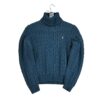 Pull femme manches longues marine Polo Ralph Lauren Col Roule