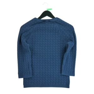 Pull femme manches longues marine Tommy Hilfiger Col Rond QWE0592