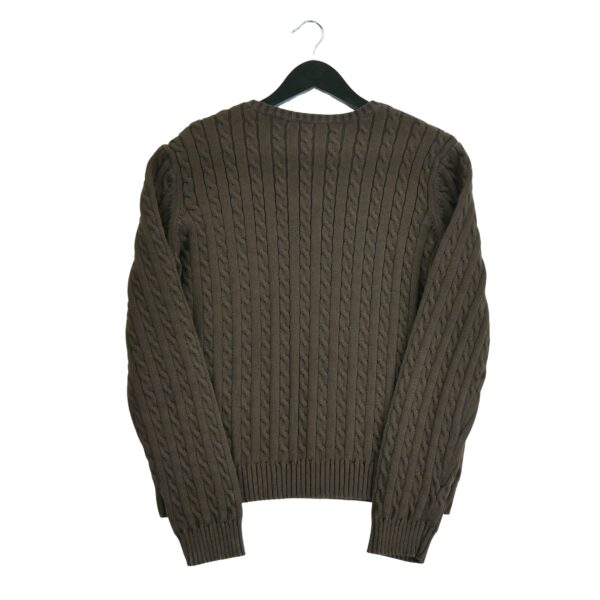 Pull femme manches longues marron Polo Ralph Lauren Col Rond