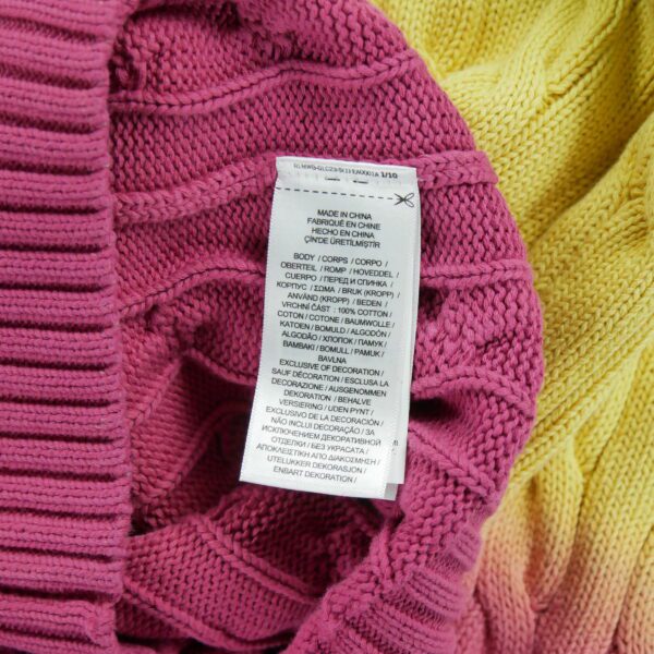 Pull femme manches longues multicolore Polo Ralph Lauren Col Rond