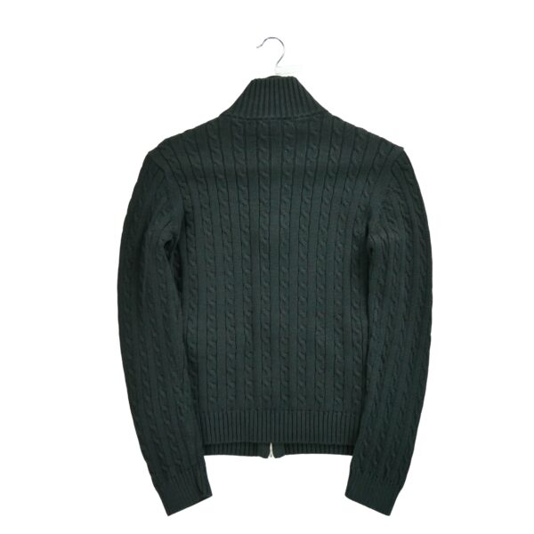 Pull femme manches longues noir Polo Ralph Lauren Col Montant