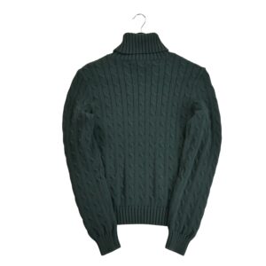 Pull femme manches longues noir Polo Ralph Lauren Col Roule QWE3343
