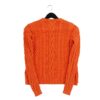 Pull femme manches longues orange Polo Ralph Lauren Col Rond