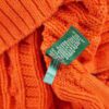 Pull femme manches longues orange Polo Ralph Lauren Col Rond