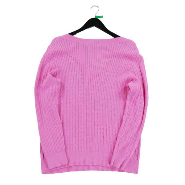 Pull femme manches longues rose Polo Ralph Lauren Col Rond QWE0266