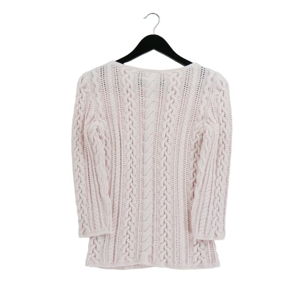 Pull femme manches longues rose Polo Ralph Lauren Col Rond QWE3296