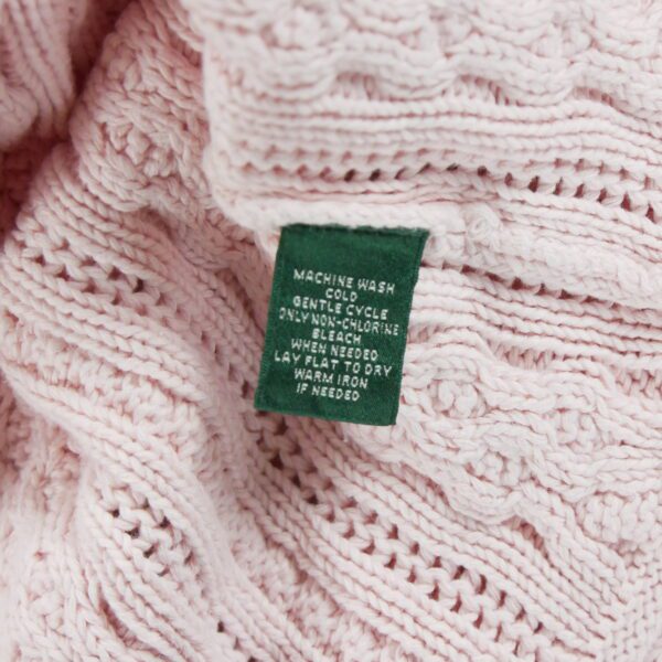 Pull femme manches longues rose Polo Ralph Lauren Col Rond QWE3296