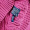 Pull femme manches longues rose Polo Ralph Lauren Col V