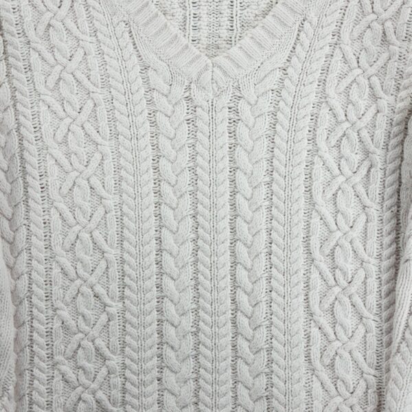 Pull femme manches longues rose Tommy Hilfiger Col V