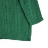 Pull femme manches longues vert Tommy Hilfiger Col Rond