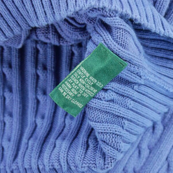 Pull femme manches longues violet Polo Ralph Lauren Col Rond