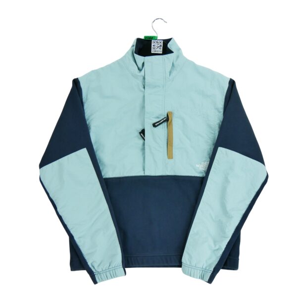 Pull homme manches longues bleu The North Face Col Montant