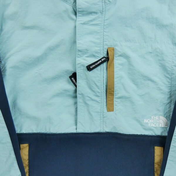 Pull homme manches longues bleu The North Face Col Montant