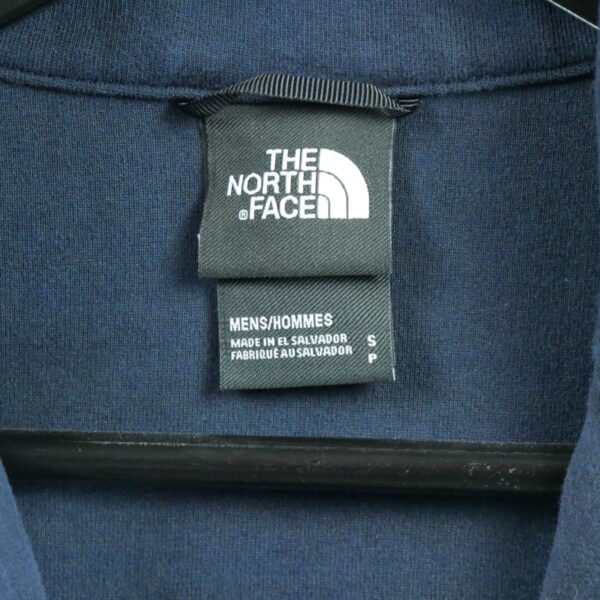 Pull homme manches longues bleu The North Face Col Montant