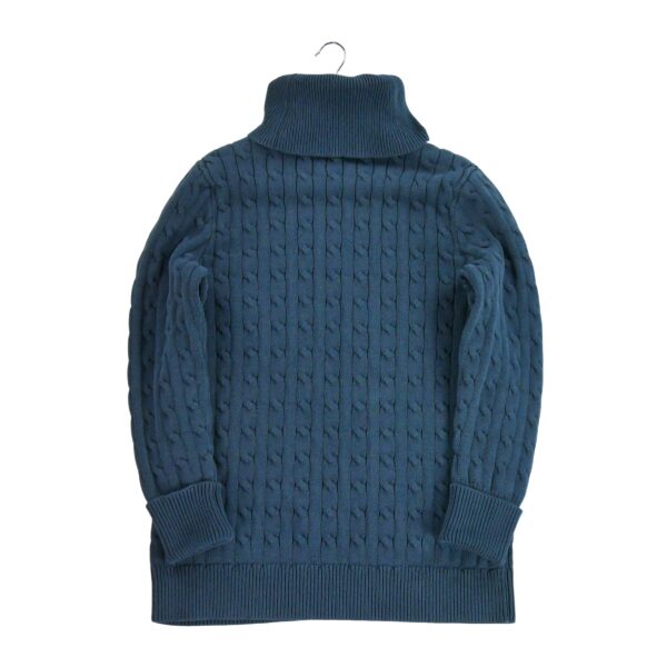 Pull homme manches longues marine Polo Ralph Lauren Col Roule