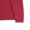 Pull homme manches longues rouge Tommy Hilfiger Col Rond
