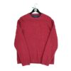 Pull homme manches longues rouge Tommy Hilfiger Col Rond