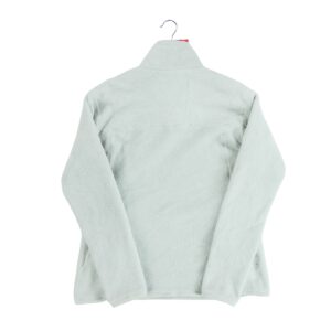 Pull polaires femme manches longues blanc Patagonia Col Montant
