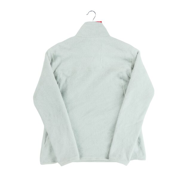 Pull polaires femme manches longues blanc Patagonia Col Montant