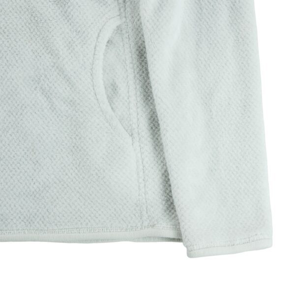 Pull polaires femme manches longues blanc Patagonia Col Montant