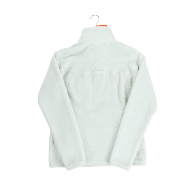 Pull polaires femme manches longues blanc Patagonia Col Montant
