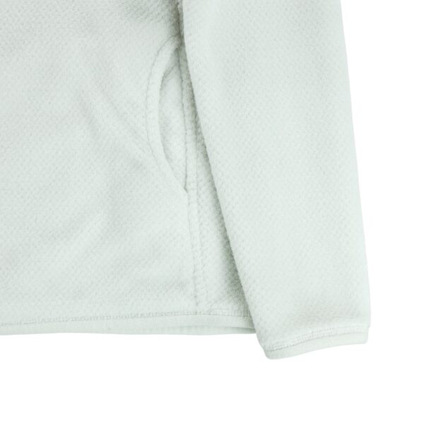 Pull polaires femme manches longues blanc Patagonia Col Montant