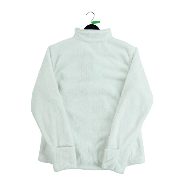 Pull polaires femme manches longues blanc The North Face Col Montant QWE0318