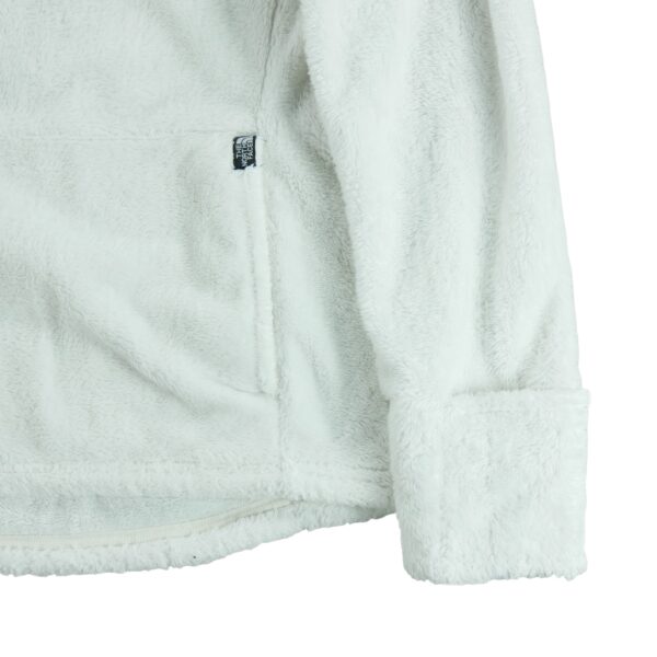 Pull polaires femme manches longues blanc The North Face Col Montant QWE0318