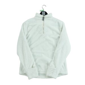 Pull polaires femme manches longues blanc The North Face Col Montant QWE0318