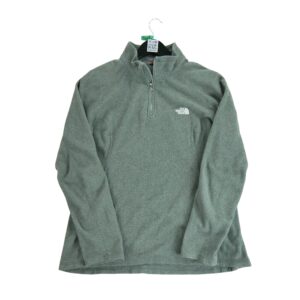 Pull polaires femme manches longues gris The North Face Col Montant