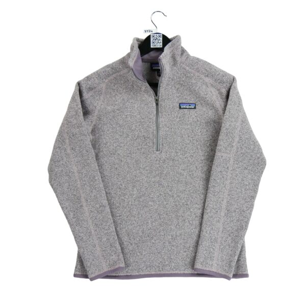 Pull polaires femme manches longues rose Patagonia Col Montant
